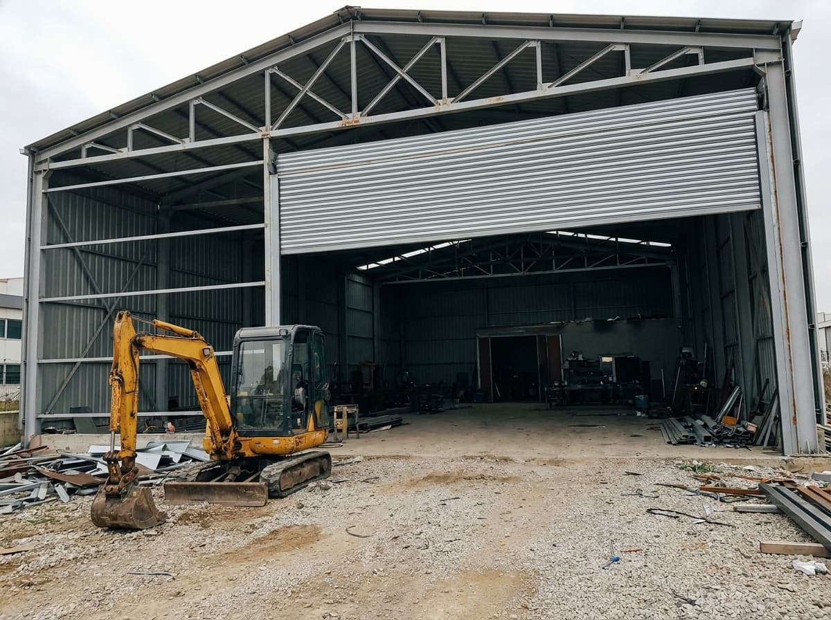 Çelik hangar